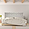 Cabecero de cama Mosaico Surat (An x Al: 145 x 80 cm, Blanco betún) | BAUHAUS