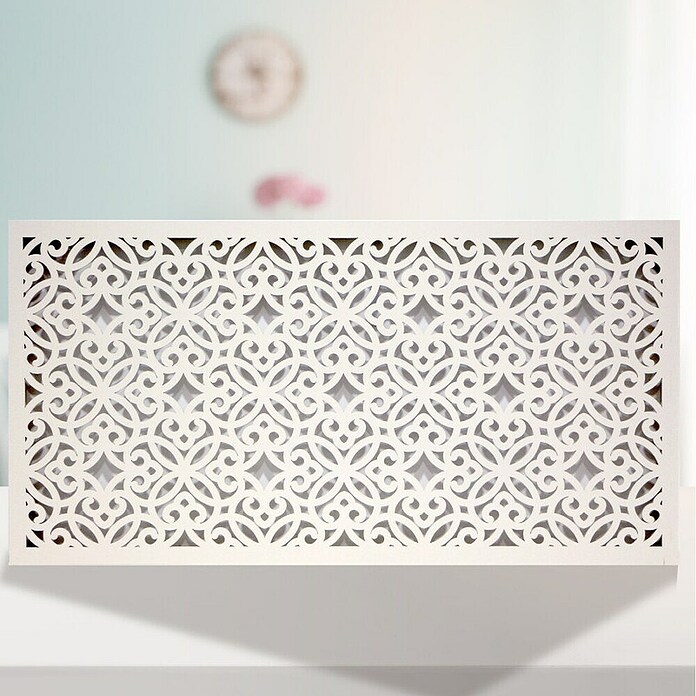 Cabecero de cama Mosaico Surat (An x Al: 80 x 160 cm, Blanco liso) | BAUHAUS