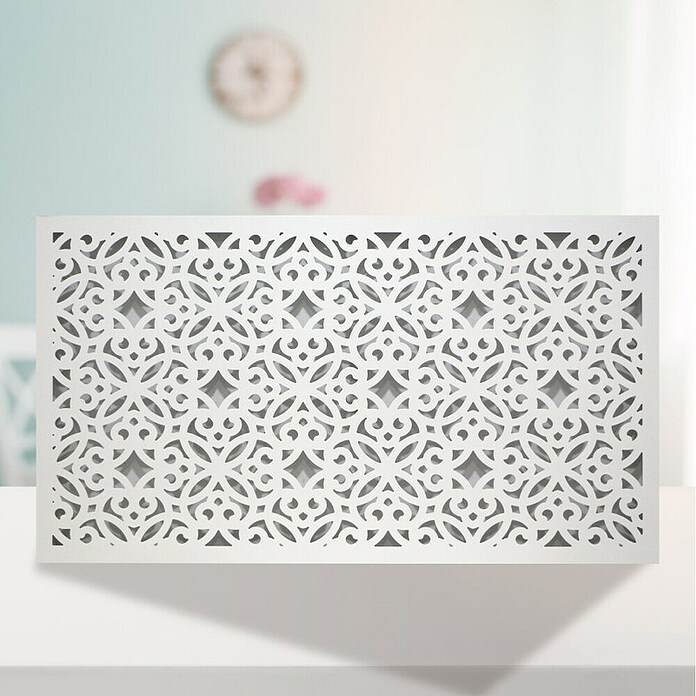 Cabecero de cama Mosaico Surat (An x Al: 160 x 80 cm, Blanco liso) | BAUHAUS