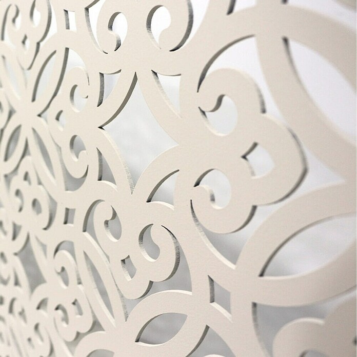 Cabecero de cama Mosaico Surat (An x Al: 80 x 160 cm, Blanco liso) | BAUHAUS