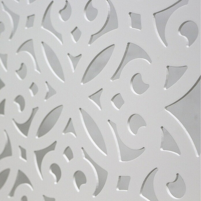 Cabecero de cama Mosaico Surat (An x Al: 160 x 80 cm, Blanco liso) | BAUHAUS