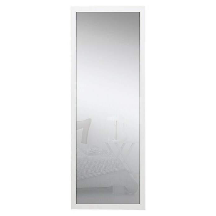 Espejo vertical de pie 248 (50 x 160 cm, Blanco, Madera) | BAUHAUS