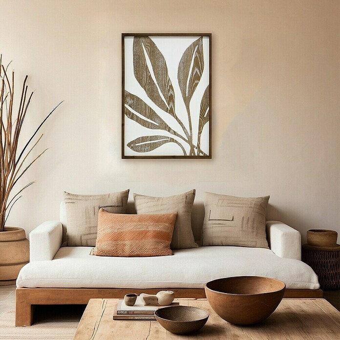 Cuadro de madera Floral 1 (Floral, An x Al: 50 x 70 cm, 1 pzs.) | BAUHAUS