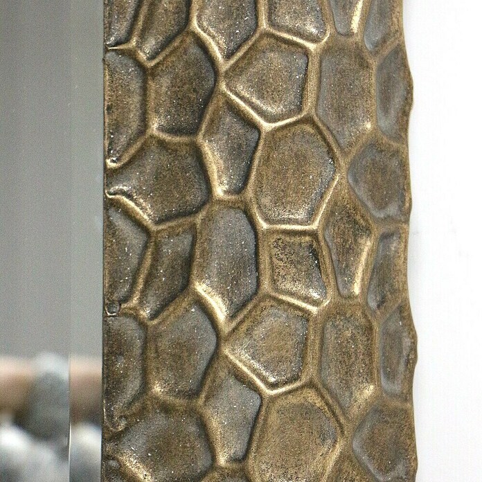 Espejo de pared Malasia (70 x 100 cm, Oro) | BAUHAUS