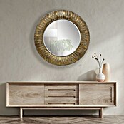Espejo de pared Egipto (Diámetro: 80 cm, Oro) | BAUHAUS