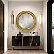 Espejo de pared Jordania (Diámetro: 80 cm, Oro) | BAUHAUS