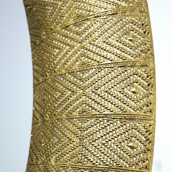 Espejo de pared Jordania (Diámetro: 80 cm, Oro) | BAUHAUS