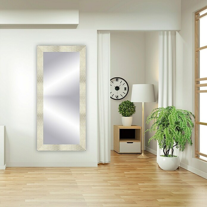 Espejo de pared Espiral (56 x 150 cm, Gris) | BAUHAUS