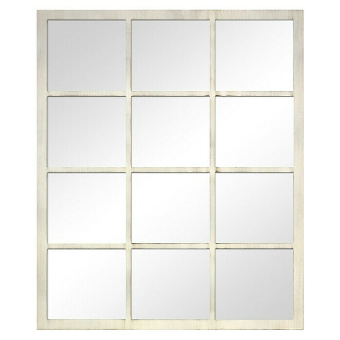 Espejo de pared Siena (80 x 120 cm, Blanco betún) | BAUHAUS