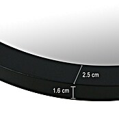 Espejo de pared Circular (Diámetro: 70 cm, Negro) | BAUHAUS