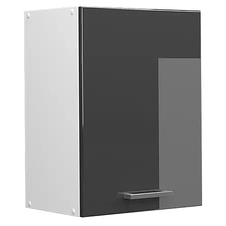 Vicco  Schrankküche R-Line Anthrazit Hochglanz