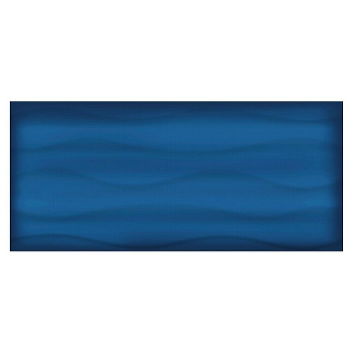 Decocer by Cinca Glow Zidna pločica Onda  (25 x 55 cm, Plava, Sjaj) | BAUHAUS