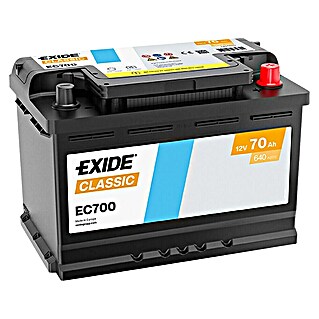 Batería para automóvil Exide (70 Ah, 12 V)