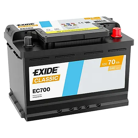 Batería para automóvil Exide