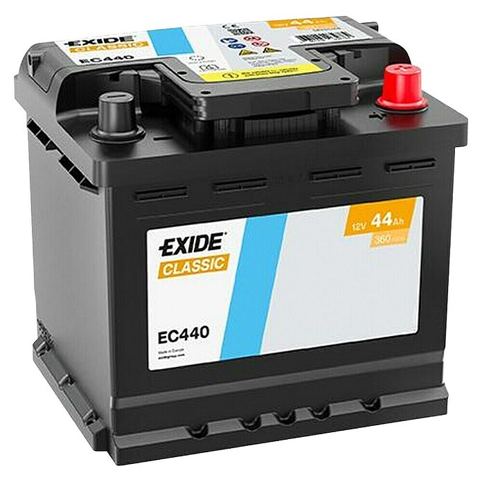Batería para automóvil Exide (44 Ah, 12 V) | BAUHAUS