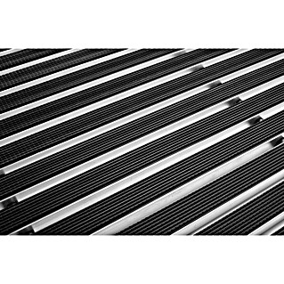 ACO Vario Fußmatte (L x B x H: 60 x 40 x 2 cm, Schwarz)