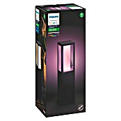 Philips Hue Impress LED-Sockelleuchte Erweiterung (8 W, Schwarz, L x B x H: 10 x 10 x 40 cm)