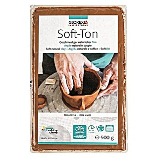 Glorex Hobby Time Softton (500 g, Terracotta)