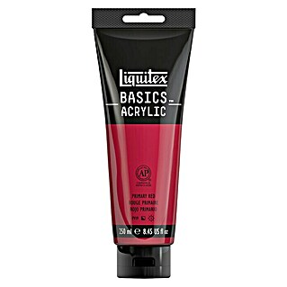 Liquitex Basics Acrylverf (Primary Red, 250 ml)