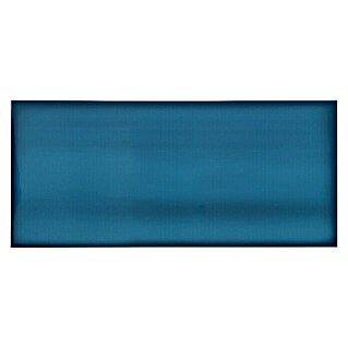 Decocer by Cinca Glow Wandfliese (25 x 55 cm, Blau, Glänzend)