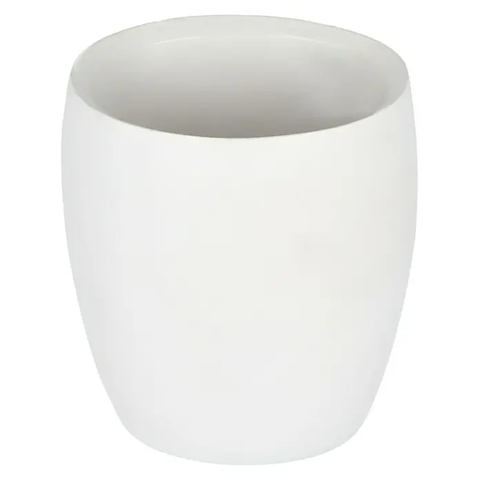 Venus Flakoni Zahnputzbecher - Weiß, Polyresin - Elegantes, glänzend weißes Pflanzgefäß. Die ideale Ergänzung für jede moderne Wohnungseinrichtung. Dieses Gefäß setzt Pflanzen stilvoll in Szene.