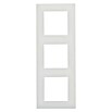 Legrand Niloé Step Marco (Blanco, x 3, Plástico, Montaje en la pared)