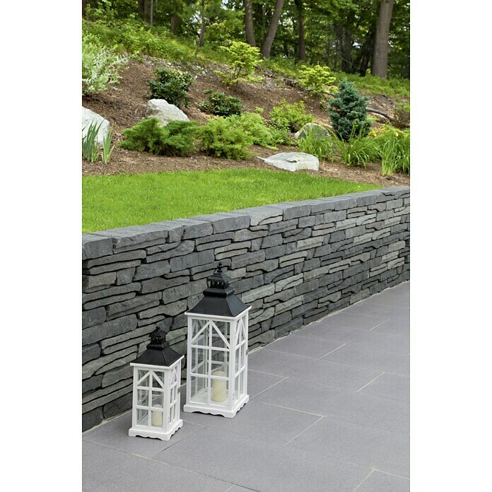 EHL Terrassenplatte Mesafino (Grau, 40 x 60 x 4 cm, Beton)