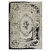 Kayoom Flachgewebeteppich Sitar 740 (Grau/Blau, 150 x 80 cm)