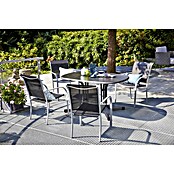 Sunfun Amy Gartenstuhl (Schwarz, Breite: 56 cm)