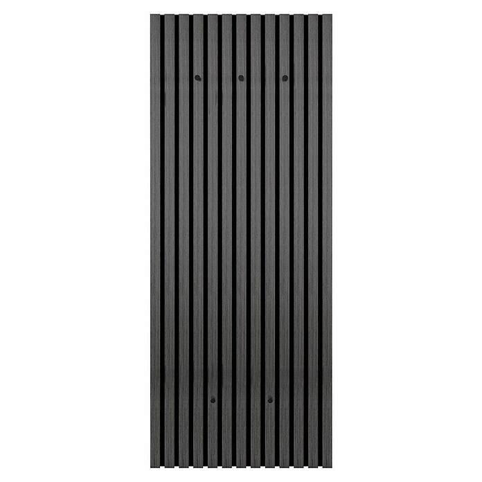 Garderobenpaneel Grace (Eiche-Schwarz, B x H: 50 x 125 cm) | BAUHAUS