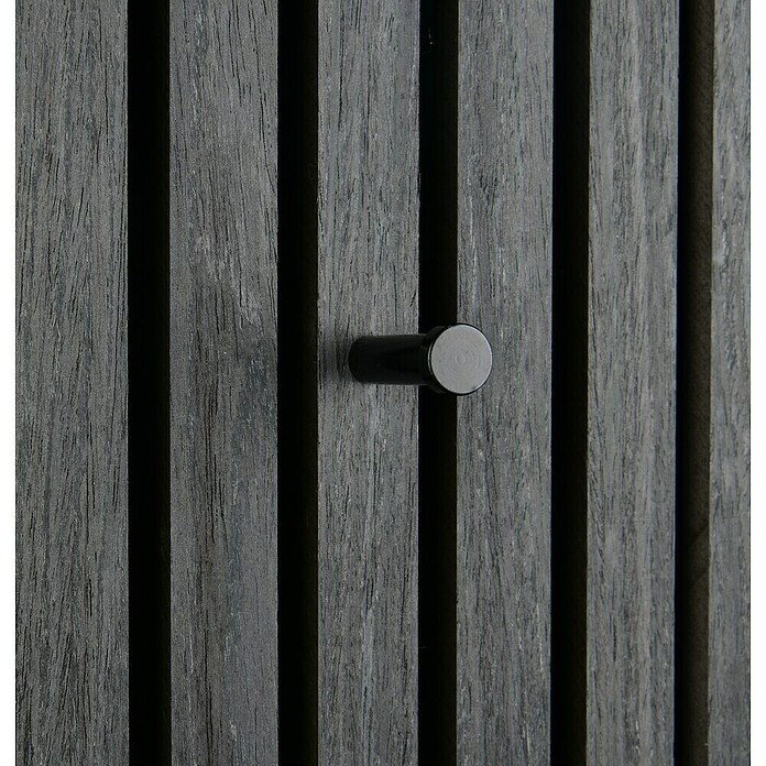 Garderobenpaneel Grace (Eiche-Schwarz, B x H: 25 x 160 cm) | BAUHAUS
