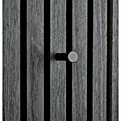 Garderobenpaneel Grace (Eiche-Schwarz, B x H: 25 x 160 cm) | BAUHAUS