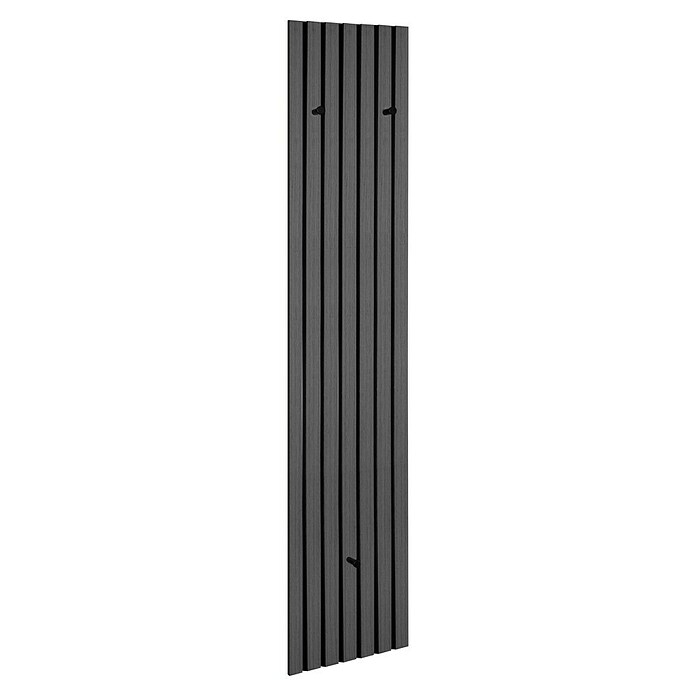 Garderobenpaneel Grace (Eiche-Schwarz, B x H: 25 x 160 cm) | BAUHAUS