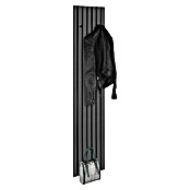 Garderobenpaneel Grace (Eiche-Schwarz, B x H: 25 x 160 cm) | BAUHAUS