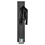 Garderobenpaneel Grace (Eiche-Schwarz, B x H: 25 x 160 cm) | BAUHAUS