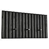 Garderobenpaneel Grace (Eiche-Schwarz, B x H: 60 x 30 cm) | BAUHAUS