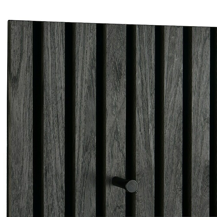 Garderobenpaneel Grace (Eiche-Schwarz, B x H: 60 x 30 cm) | BAUHAUS
