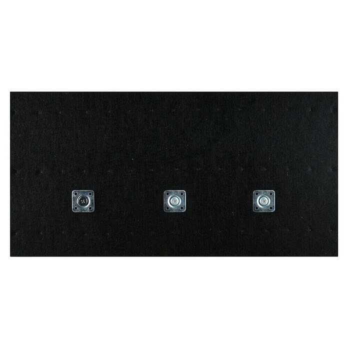 Garderobenpaneel Grace (Eiche-Schwarz, B x H: 60 x 30 cm) | BAUHAUS