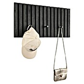 Garderobenpaneel Grace (Eiche-Schwarz, B x H: 60 x 30 cm) | BAUHAUS