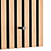 Garderobenpaneel Grace (L x B x H: 8 x 60 x 30 cm, Verbundwerkstoff, Artisan-Eiche) | BAUHAUS