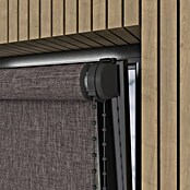 Verduisterend rolgordijn Structuur (b x h: 105 x 190 cm, Antraciet) | BAUHAUS