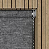 Verduisterend rolgordijn Structuur (b x h: 130 x 190 cm, Donkergrijs) | BAUHAUS
