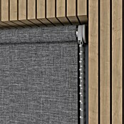 Verduisterend rolgordijn Structuur (b x h: 130 x 190 cm, Donkergrijs) | BAUHAUS