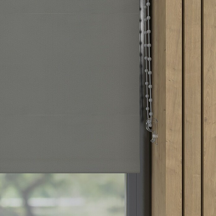 Verduisterend rolgordijn (b x h: 95 x 190 cm, Metaal, 100 % Polyester) | BAUHAUS