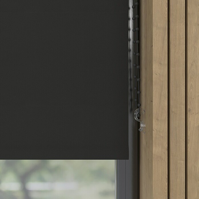 Verduisterend rolgordijn (b x h: 85 x 190 cm, Donker, 100 % Polyester) | BAUHAUS
