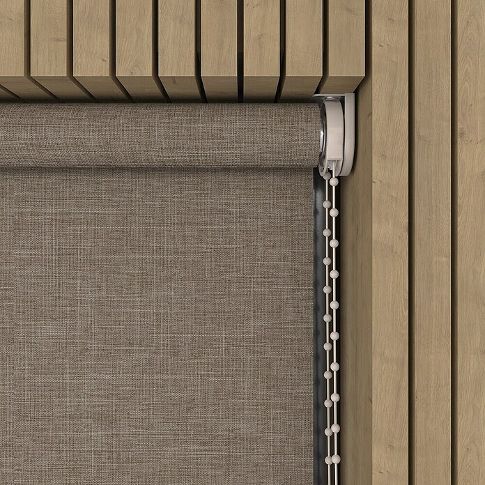 Verduisterend rolgordijn Structuur (b x h: 180 x 190 cm, Beige) | BAUHAUS