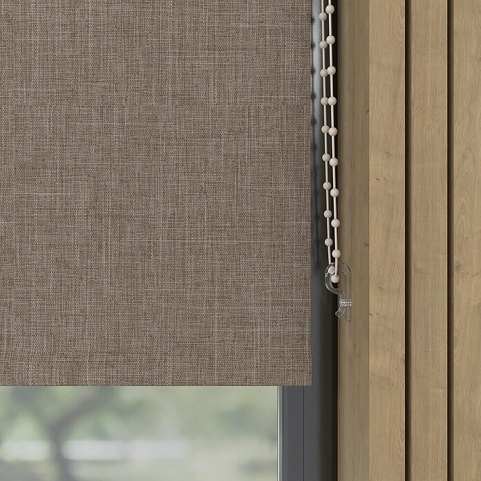 Verduisterend rolgordijn Structuur (b x h: 180 x 190 cm, Beige) | BAUHAUS