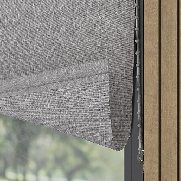 Verduisterend rolgordijn Structuur (b x h: 50 x 190 cm, Grijs) | BAUHAUS