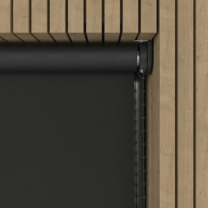 Verduisterend rolgordijn (b x h: 85 x 190 cm, Donker, 100 % Polyester) | BAUHAUS