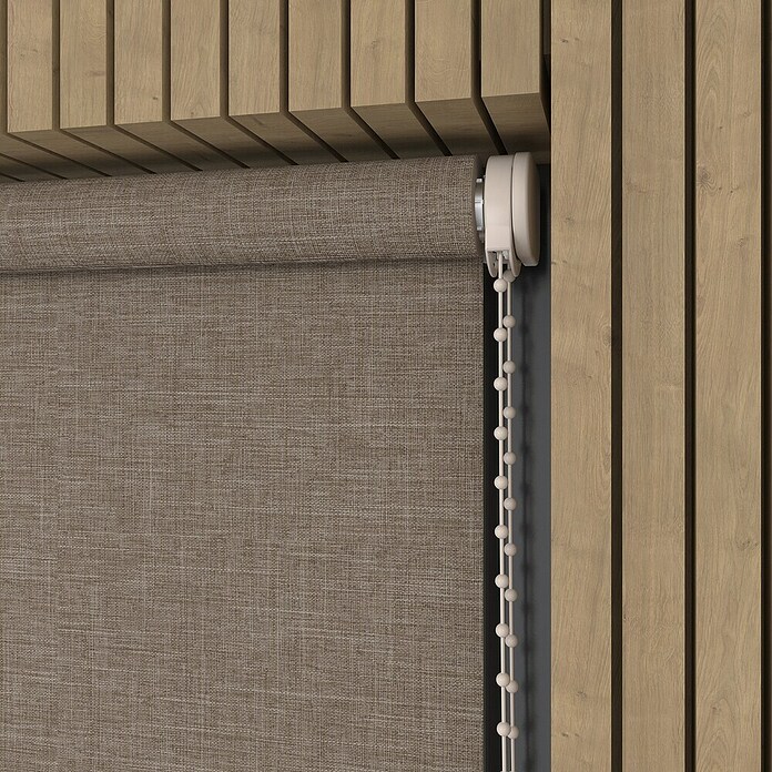 Verduisterend rolgordijn Structuur (b x h: 180 x 190 cm, Beige) | BAUHAUS